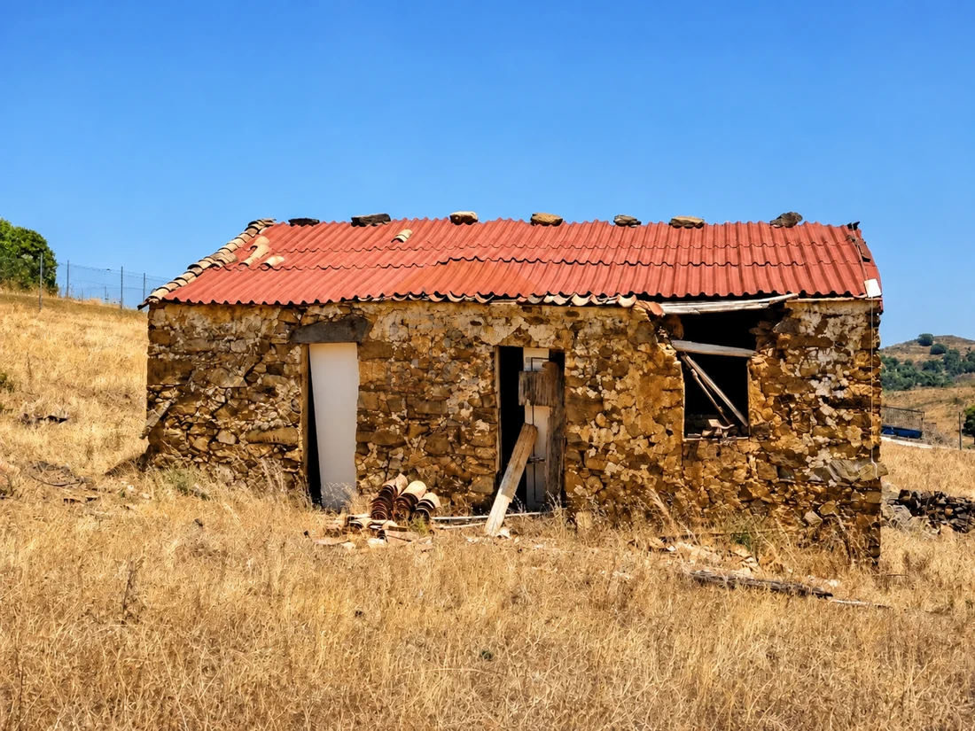 Участок с руиной и заявленным PIP · Serra de Tavira · Algarve · Фото 1